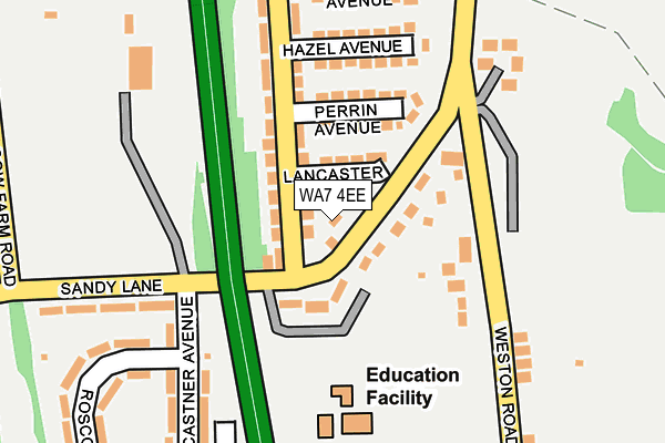 WA7 4EE map - OS OpenMap – Local (Ordnance Survey) WA7 4EE map - OS OpenMap – Local (Ordnance Survey)