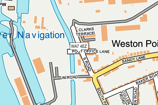 WA7 4EZ map - OS OpenMap – Local (Ordnance Survey) WA7 4EZ map - OS OpenMap – Local (Ordnance Survey)