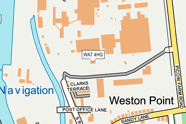 WA7 4HG map - OS OpenMap – Local (Ordnance Survey) WA7 4HG map - OS OpenMap – Local (Ordnance Survey)