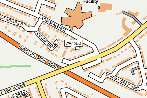 WA7 5DQ map - OS OpenMap – Local (Ordnance Survey) WA7 5DQ map - OS OpenMap – Local (Ordnance Survey)
