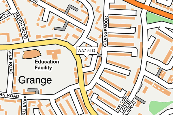 WA7 5LQ map - OS OpenMap – Local (Ordnance Survey) WA7 5LQ map - OS OpenMap – Local (Ordnance Survey)