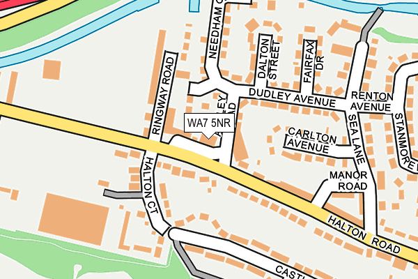 WA7 5NR map - OS OpenMap – Local (Ordnance Survey) WA7 5NR map - OS OpenMap – Local (Ordnance Survey)