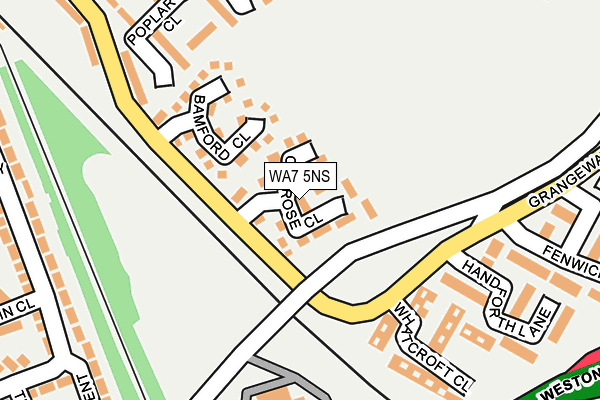 WA7 5NS map - OS OpenMap – Local (Ordnance Survey) WA7 5NS map - OS OpenMap – Local (Ordnance Survey)