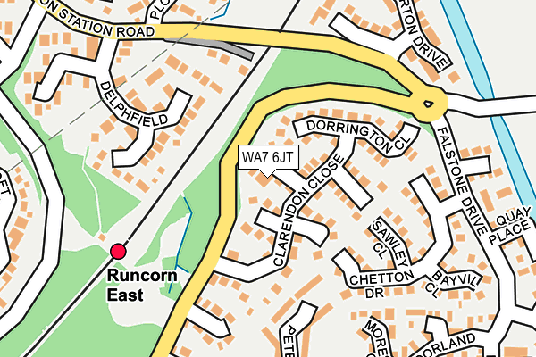 WA7 6JT map - OS OpenMap – Local (Ordnance Survey) WA7 6JT map - OS OpenMap – Local (Ordnance Survey)