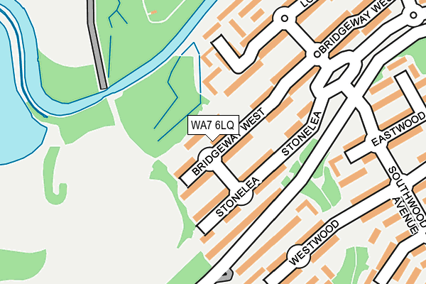 WA7 6LQ map - OS OpenMap – Local (Ordnance Survey) WA7 6LQ map - OS OpenMap – Local (Ordnance Survey)