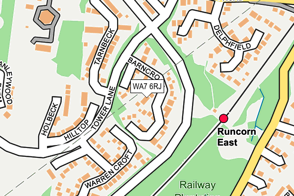 WA7 6RJ map - OS OpenMap – Local (Ordnance Survey) WA7 6RJ map - OS OpenMap – Local (Ordnance Survey)