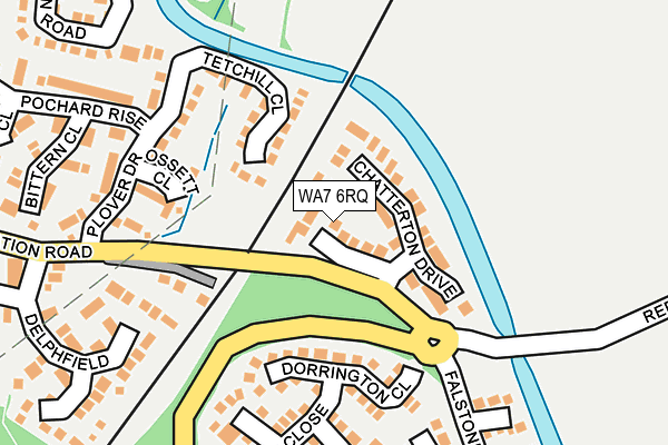 WA7 6RQ map - OS OpenMap – Local (Ordnance Survey) WA7 6RQ map - OS OpenMap – Local (Ordnance Survey)