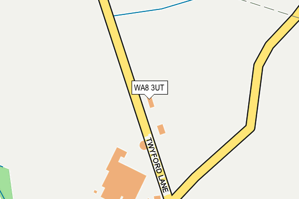 WA8 3UT map - OS OpenMap – Local (Ordnance Survey) WA8 3UT map - OS OpenMap – Local (Ordnance Survey)