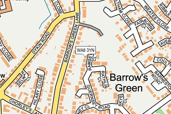 WA8 3YN map - OS OpenMap – Local (Ordnance Survey) WA8 3YN map - OS OpenMap – Local (Ordnance Survey)