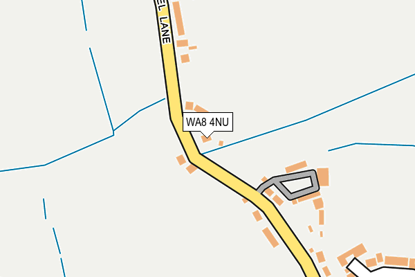 WA8 4NU map - OS OpenMap – Local (Ordnance Survey) WA8 4NU map - OS OpenMap – Local (Ordnance Survey)