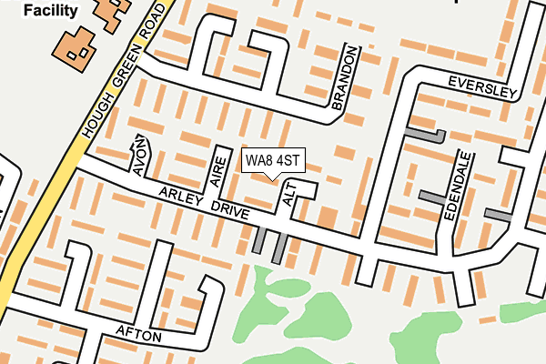 WA8 4ST map - OS OpenMap – Local (Ordnance Survey) WA8 4ST map - OS OpenMap – Local (Ordnance Survey)