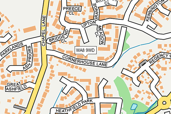 WA8 9WD map - OS OpenMap – Local (Ordnance Survey) WA8 9WD map - OS OpenMap – Local (Ordnance Survey)
