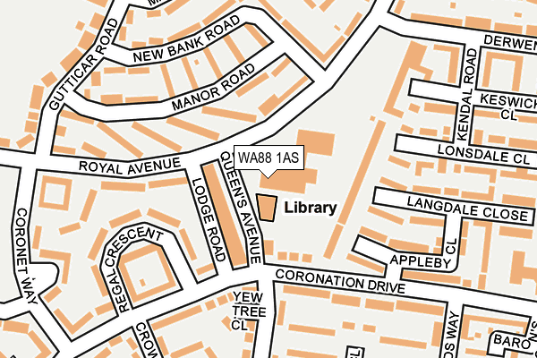 WA88 1AS map - OS OpenMap – Local (Ordnance Survey) WA88 1AS map - OS OpenMap – Local (Ordnance Survey)