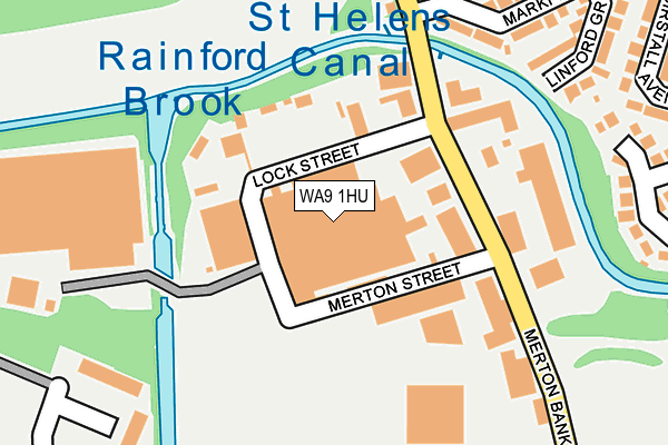 WA9 1HU map - OS OpenMap – Local (Ordnance Survey) WA9 1HU map - OS OpenMap – Local (Ordnance Survey)