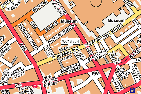 WC1B 3LH map - OS OpenMap – Local (Ordnance Survey) WC1B 3LH map - OS OpenMap – Local (Ordnance Survey)