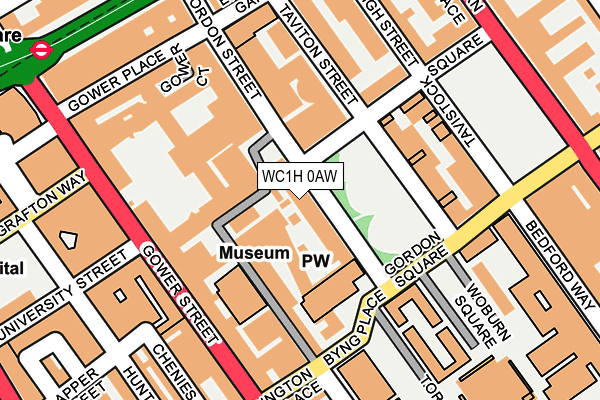 WC1H 0AW map - OS OpenMap – Local (Ordnance Survey) WC1H 0AW map - OS OpenMap – Local (Ordnance Survey)