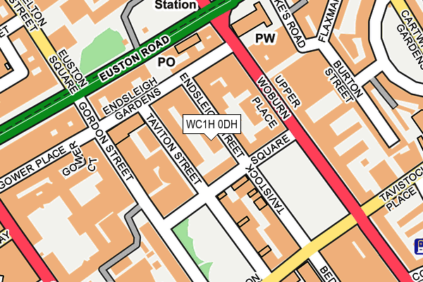 WC1H 0DH map - OS OpenMap – Local (Ordnance Survey) WC1H 0DH map - OS OpenMap – Local (Ordnance Survey)