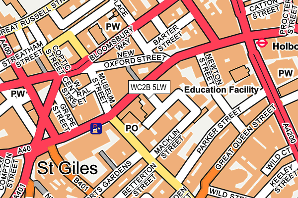 WC2B 5LW map - OS OpenMap – Local (Ordnance Survey) WC2B 5LW map - OS OpenMap – Local (Ordnance Survey)