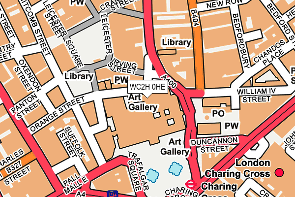 WC2H 0HE map - OS OpenMap – Local (Ordnance Survey) WC2H 0HE map - OS OpenMap – Local (Ordnance Survey)