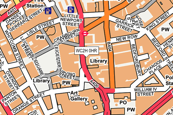 WC2H 0HR map - OS OpenMap – Local (Ordnance Survey) WC2H 0HR map - OS OpenMap – Local (Ordnance Survey)