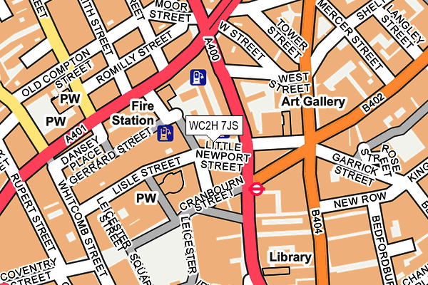 WC2H 7JS map - OS OpenMap – Local (Ordnance Survey) WC2H 7JS map - OS OpenMap – Local (Ordnance Survey)