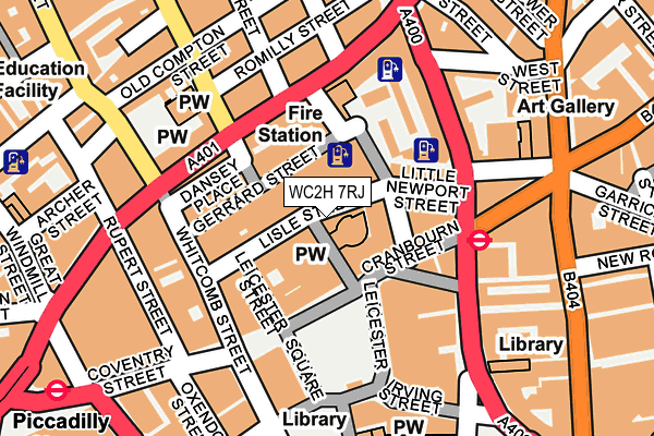 WC2H 7RJ map - OS OpenMap – Local (Ordnance Survey) WC2H 7RJ map - OS OpenMap – Local (Ordnance Survey)