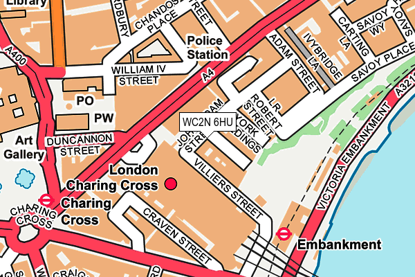 WC2N 6HU map - OS OpenMap – Local (Ordnance Survey) WC2N 6HU map - OS OpenMap – Local (Ordnance Survey)