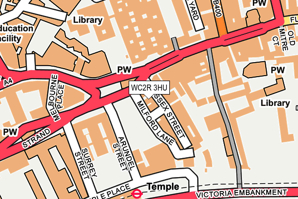WC2R 3HU map - OS OpenMap – Local (Ordnance Survey) WC2R 3HU map - OS OpenMap – Local (Ordnance Survey)