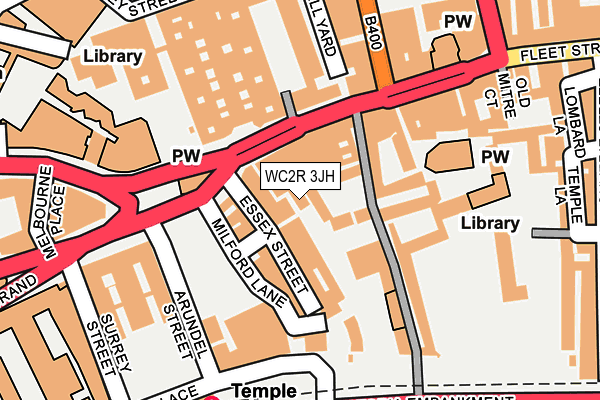 WC2R 3JH map - OS OpenMap – Local (Ordnance Survey) WC2R 3JH map - OS OpenMap – Local (Ordnance Survey)