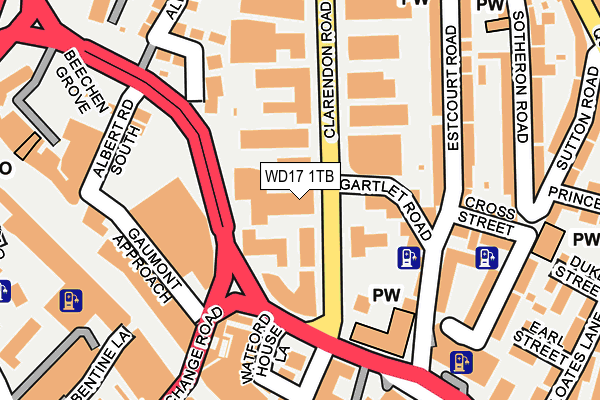 WD17 1TB map - OS OpenMap – Local (Ordnance Survey) WD17 1TB map - OS OpenMap – Local (Ordnance Survey)