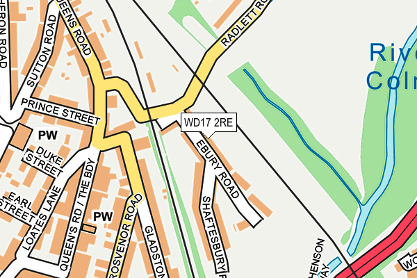 WD17 2RE map - OS OpenMap – Local (Ordnance Survey) WD17 2RE map - OS OpenMap – Local (Ordnance Survey)