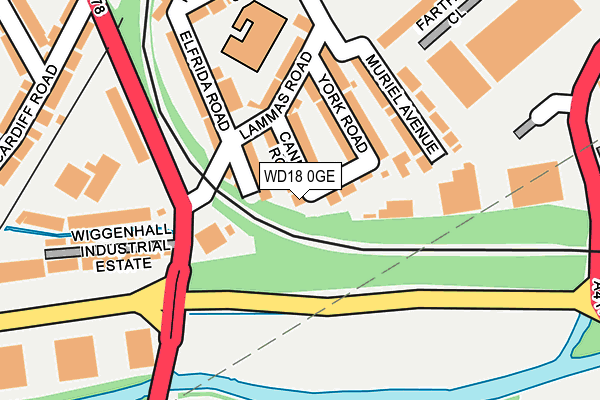 WD18 0GE map - OS OpenMap – Local (Ordnance Survey) WD18 0GE map - OS OpenMap – Local (Ordnance Survey)