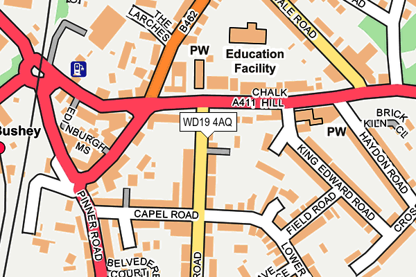 WD19 4AQ map - OS OpenMap – Local (Ordnance Survey) WD19 4AQ map - OS OpenMap – Local (Ordnance Survey)