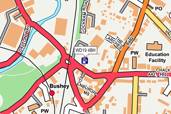 WD19 4BH map - OS OpenMap – Local (Ordnance Survey) WD19 4BH map - OS OpenMap – Local (Ordnance Survey)