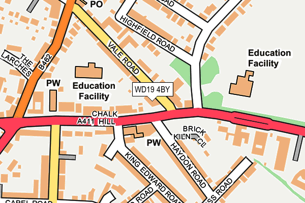 WD19 4BY map - OS OpenMap – Local (Ordnance Survey) WD19 4BY map - OS OpenMap – Local (Ordnance Survey)