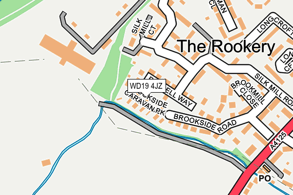 WD19 4JZ map - OS OpenMap – Local (Ordnance Survey) WD19 4JZ map - OS OpenMap – Local (Ordnance Survey)