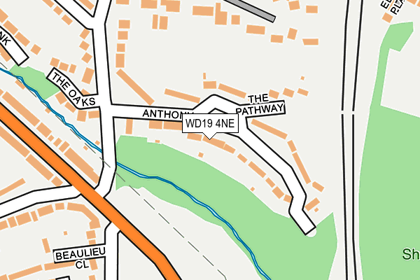 WD19 4NE map - OS OpenMap – Local (Ordnance Survey) WD19 4NE map - OS OpenMap – Local (Ordnance Survey)