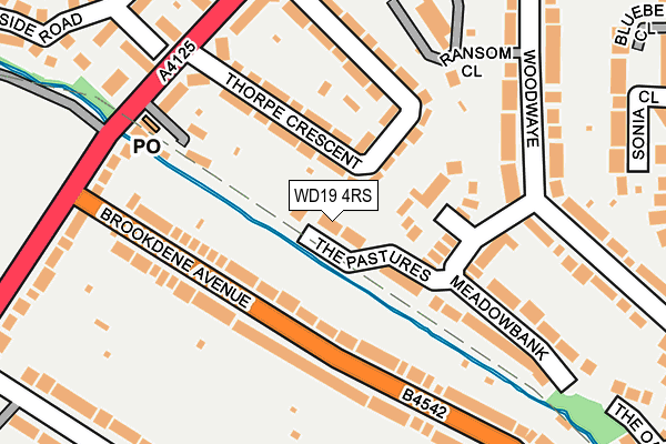 WD19 4RS map - OS OpenMap – Local (Ordnance Survey) WD19 4RS map - OS OpenMap – Local (Ordnance Survey)