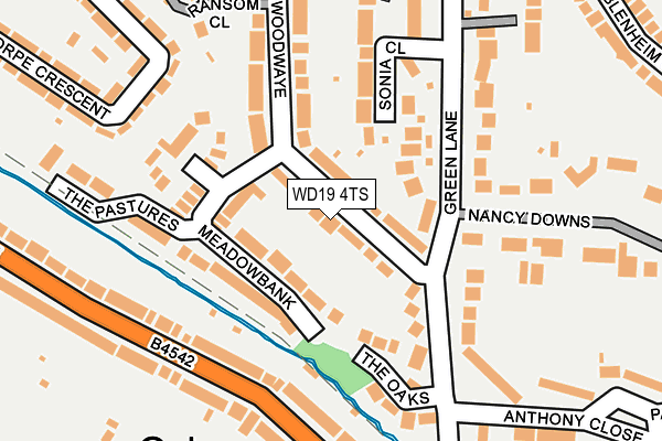 WD19 4TS map - OS OpenMap – Local (Ordnance Survey) WD19 4TS map - OS OpenMap – Local (Ordnance Survey)
