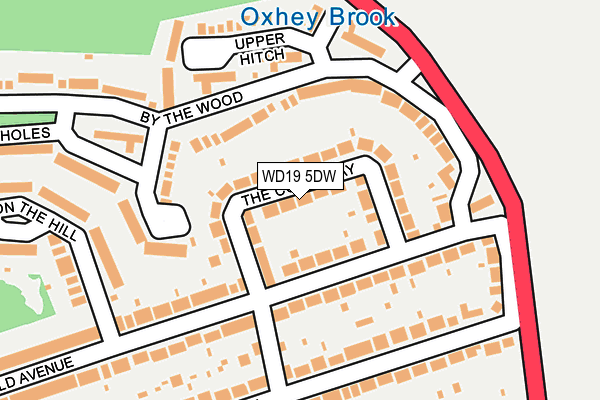 WD19 5DW map - OS OpenMap – Local (Ordnance Survey) WD19 5DW map - OS OpenMap – Local (Ordnance Survey)