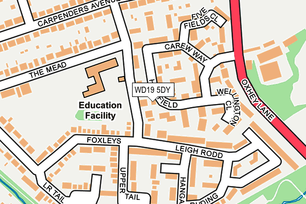 WD19 5DY map - OS OpenMap – Local (Ordnance Survey) WD19 5DY map - OS OpenMap – Local (Ordnance Survey)