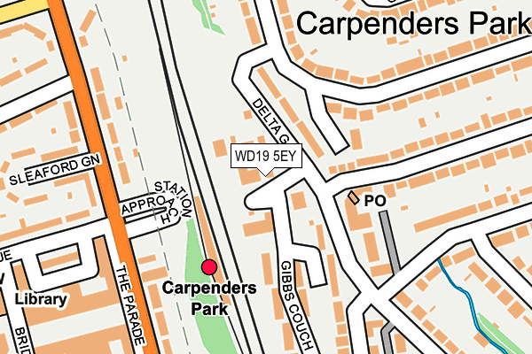 WD19 5EY map - OS OpenMap – Local (Ordnance Survey) WD19 5EY map - OS OpenMap – Local (Ordnance Survey)