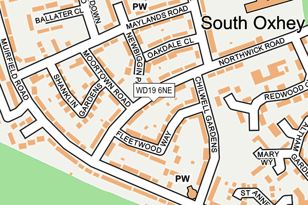 WD19 6NE map - OS OpenMap – Local (Ordnance Survey) WD19 6NE map - OS OpenMap – Local (Ordnance Survey)