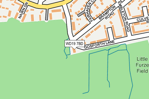 WD19 7BD map - OS OpenMap – Local (Ordnance Survey) WD19 7BD map - OS OpenMap – Local (Ordnance Survey)