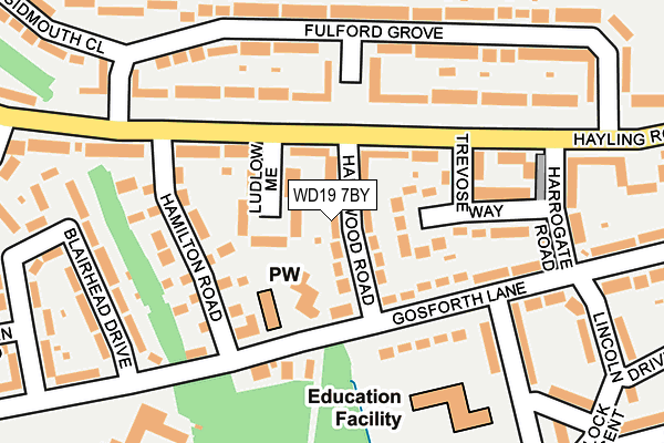 WD19 7BY map - OS OpenMap – Local (Ordnance Survey) WD19 7BY map - OS OpenMap – Local (Ordnance Survey)