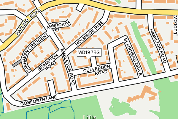 WD19 7RG map - OS OpenMap – Local (Ordnance Survey) WD19 7RG map - OS OpenMap – Local (Ordnance Survey)