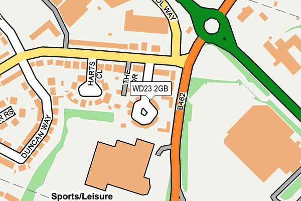 WD23 2GB map - OS OpenMap – Local (Ordnance Survey) WD23 2GB map - OS OpenMap – Local (Ordnance Survey)
