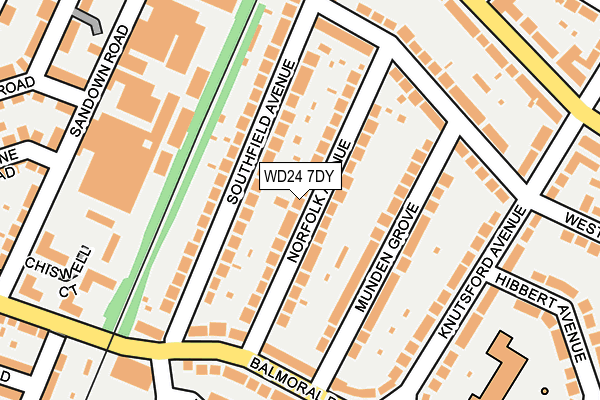 WD24 7DY map - OS OpenMap – Local (Ordnance Survey) WD24 7DY map - OS OpenMap – Local (Ordnance Survey)