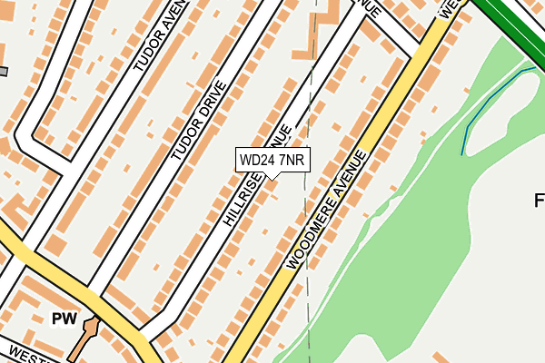 WD24 7NR map - OS OpenMap – Local (Ordnance Survey) WD24 7NR map - OS OpenMap – Local (Ordnance Survey)