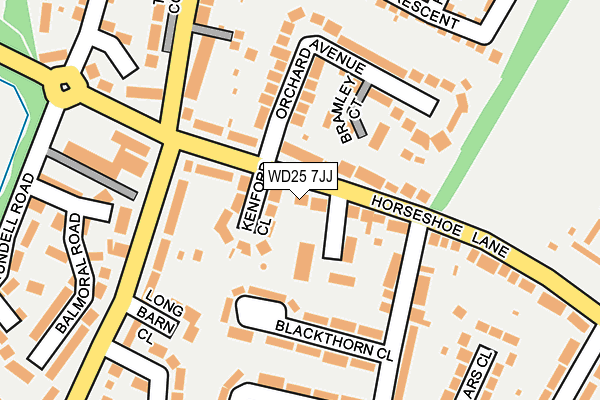 WD25 7JJ map - OS OpenMap – Local (Ordnance Survey) WD25 7JJ map - OS OpenMap – Local (Ordnance Survey)